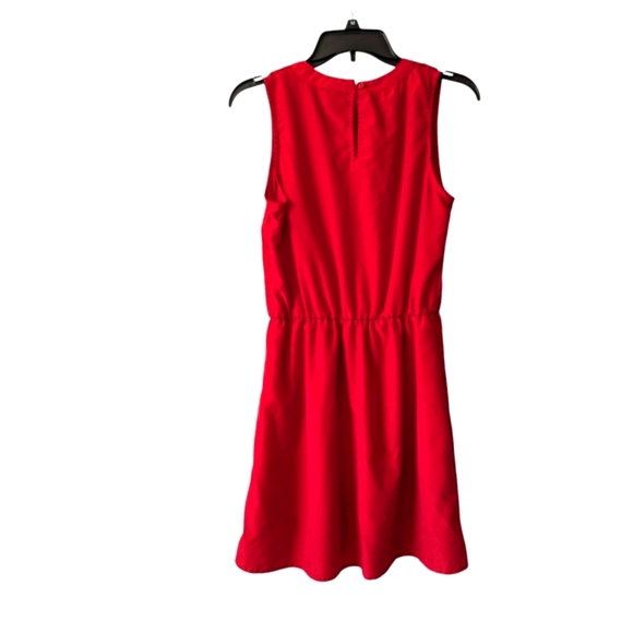 Lucky Brand Red Sleeveless Dress with Cutout Design Sz. M - Picture 2 of 7